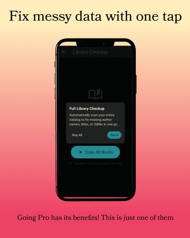 ShelfKeeper Pro Library Cleanup